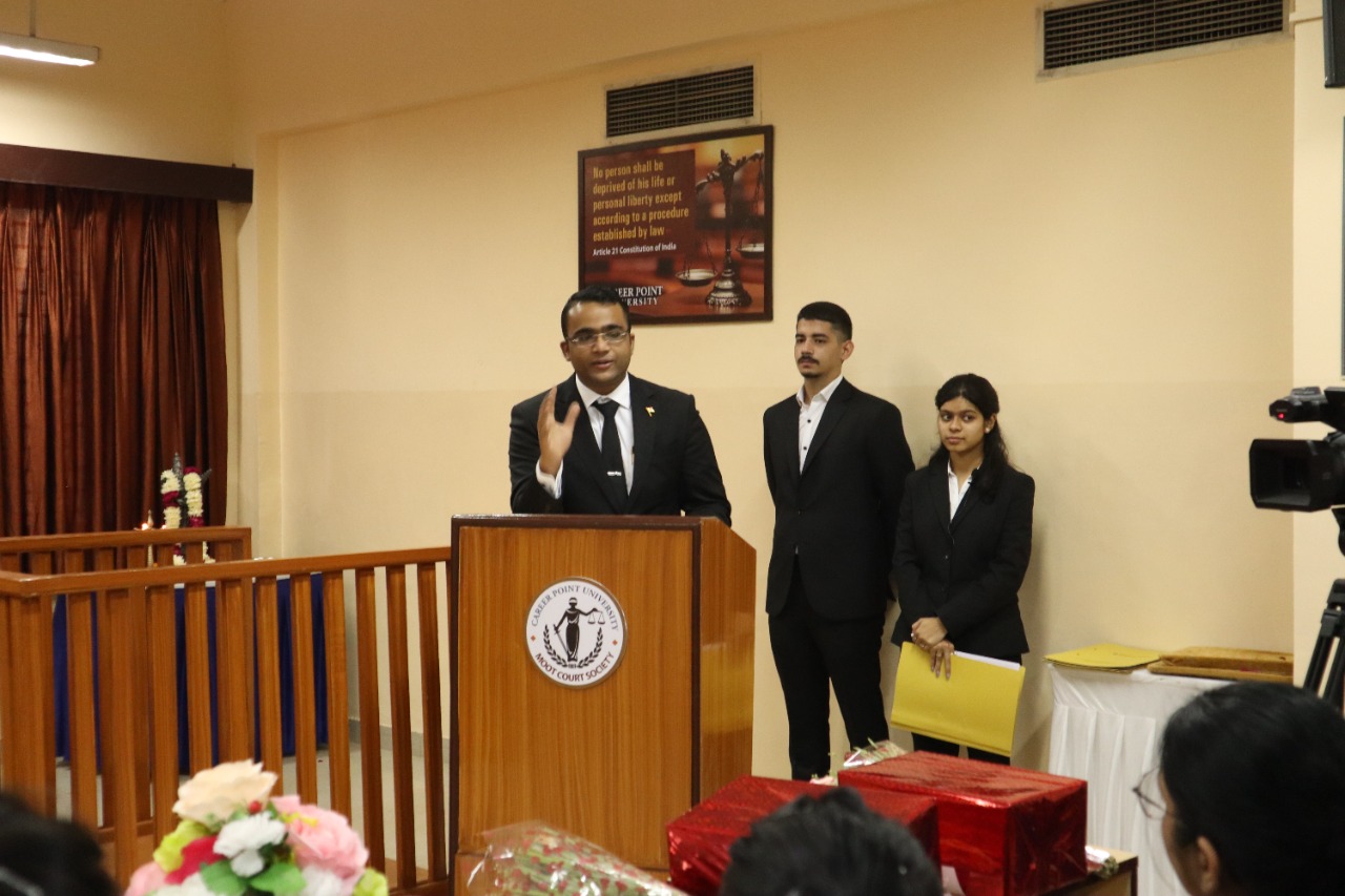 Advocate Prakhar Gupta at Rajasthan High Court